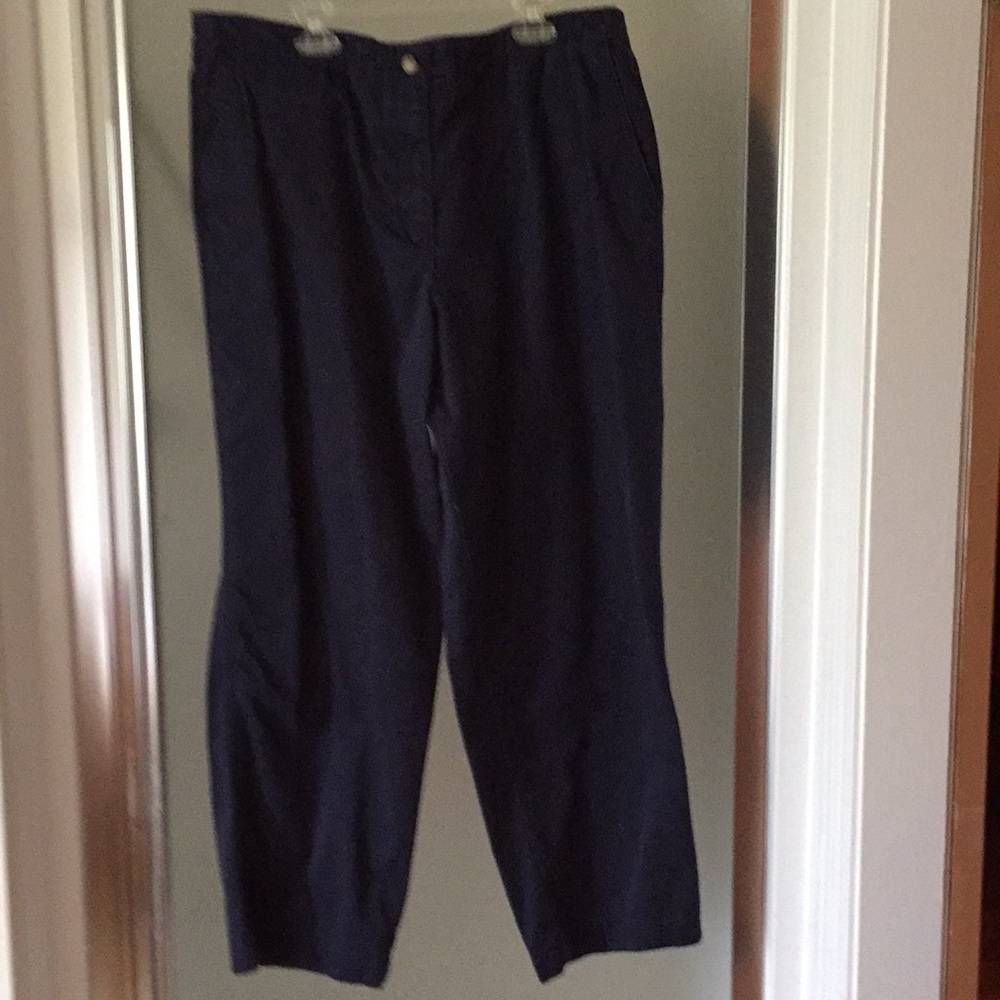 Navy casual pants